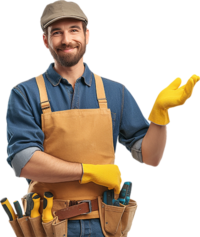Helping Hand service professional ready to assist